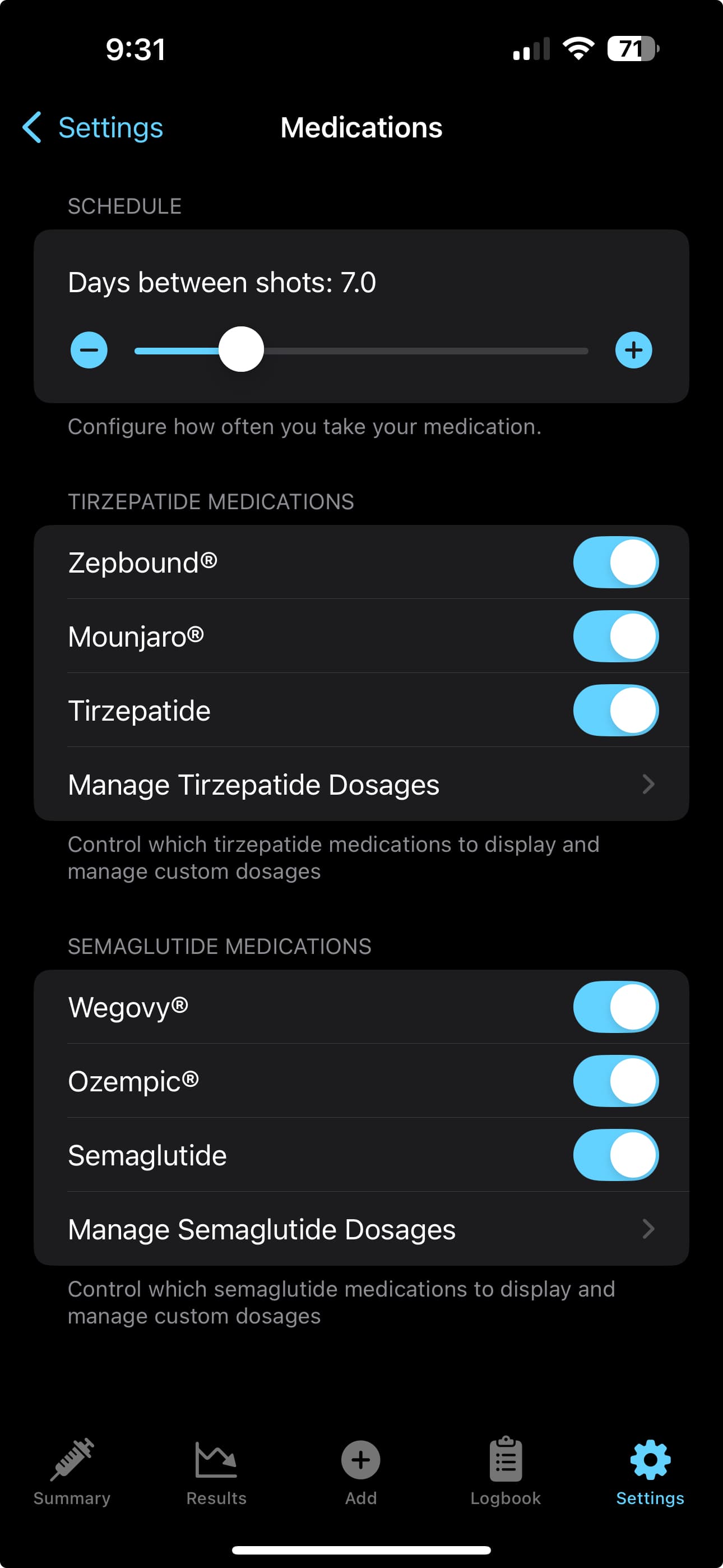 medication screenshot